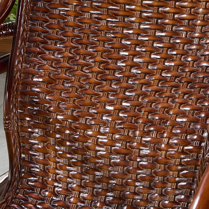 Chaise berçante ergonomique à soutien lombaire