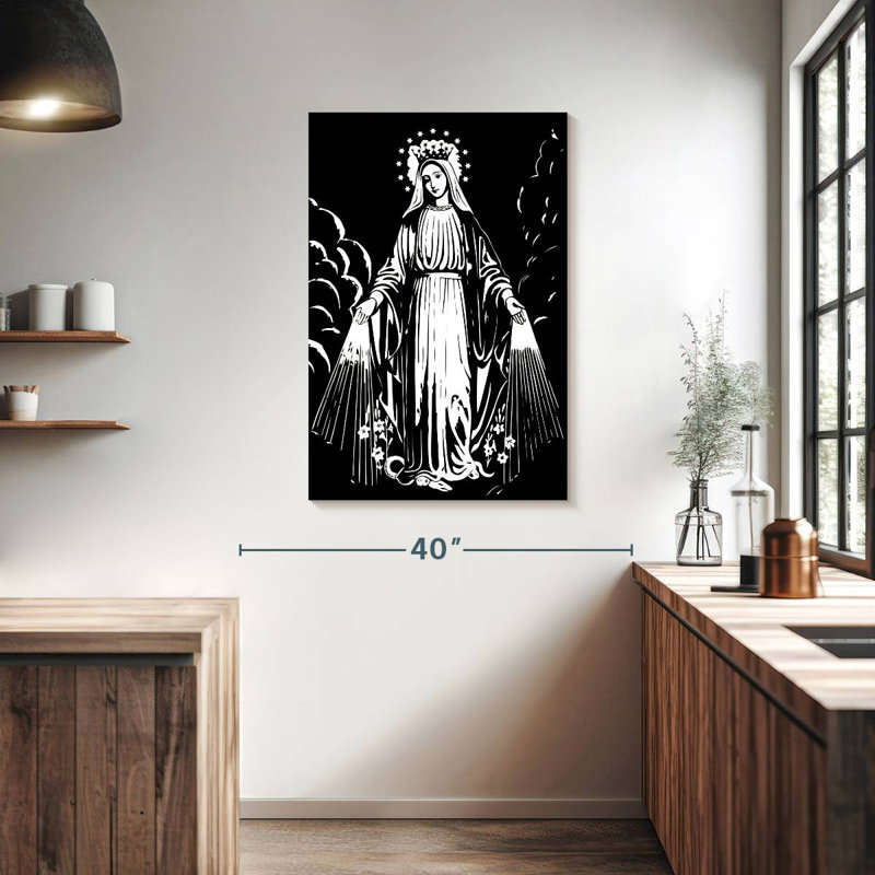 Adella Blessed Mother Mary, 39" H x 26" W