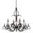 Montmorenci 12 - Light Dimmable Empire Chandelier