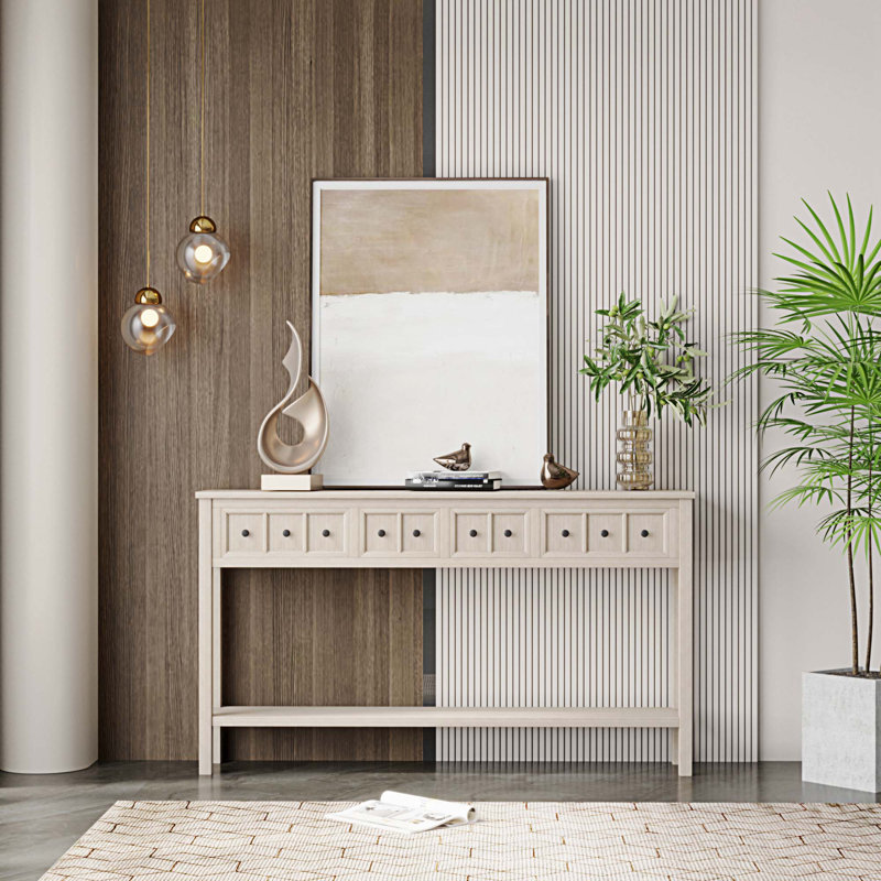 Console de 60 po, Gris