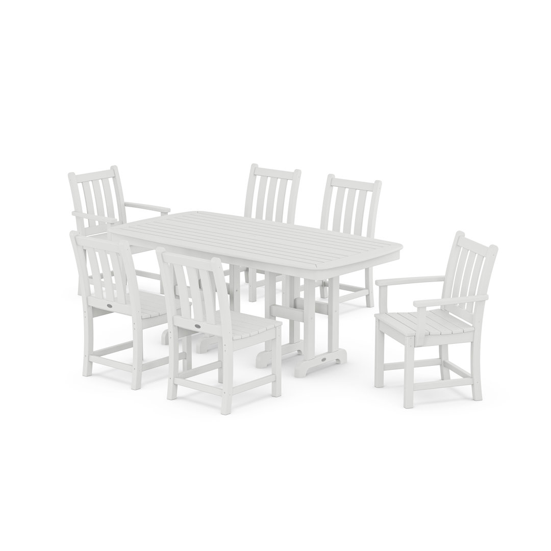 POLYWOOD Traditional Garden 7-Piece Dining Set POLYWOOD® 