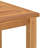 vidaXL Coffee Table Brown 70 x 40 x 45 cm Solid teak wood-733097506