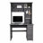 Jexton Computer Desk with Hutch and Storage Shelves – Home Office Desk