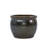 3 Pieces Ceramic Flowerpot, Modern Planter For Patio, Garden Or Windowsills - Antique Blue Green