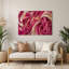 «Biomorphic Abstraction 43», art mural en métal mauve-1219675287