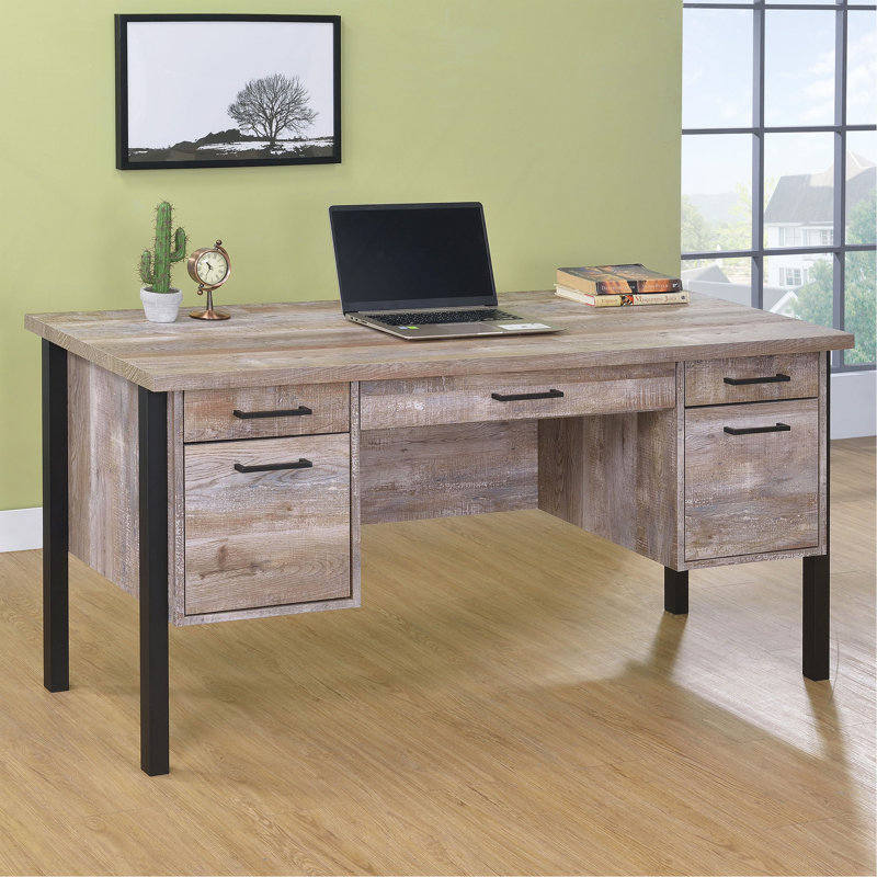 Bureau 4 tiroirs Azura