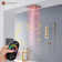 AquaRhapsody 4 Functions Shower System with 64 Colors LED Light, Bluetooth Music and Body Jets