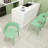 Single - Side Haze Polypropylene Chairs   Of 4  For Living Room, Dining Garden And Terrace, All Weather Durability, Lumbar Supporting , No Assembly Needed 4 Indoor Decorative Purposes, Water ,