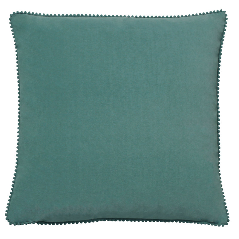 Square Cushion, Blue, Polyester/Polyfill