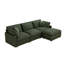 Canapé modulaire moderne Sofamodular, canapé à assise profonde, 4 coussins, canapé en L-1931979959