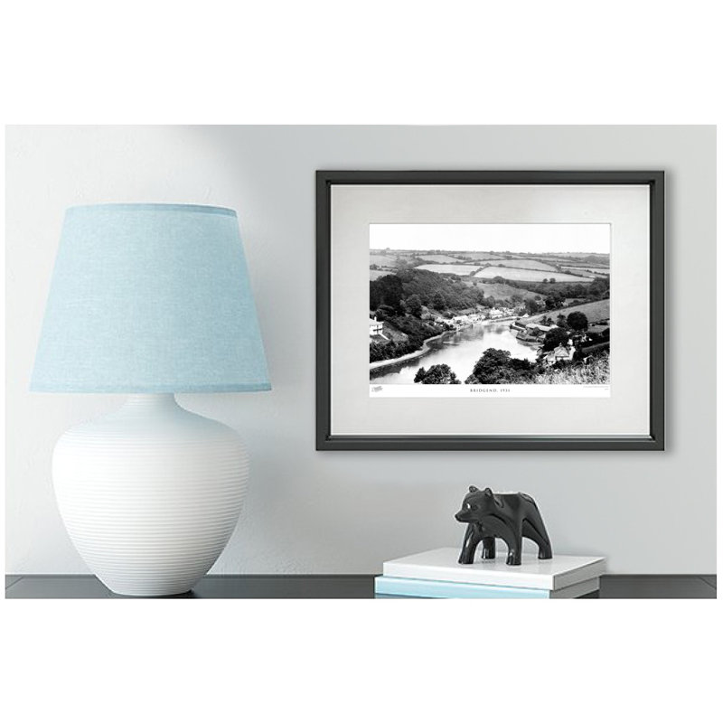 Bridgend, 1931 - Single Picture Frame Print, 45cm H x 60cm W x 2.3cm D