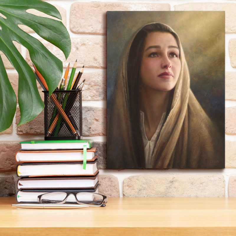 «Blessed Art Thou» par Howard Lyon, L 12 po x H 16 po x P 0,75 po