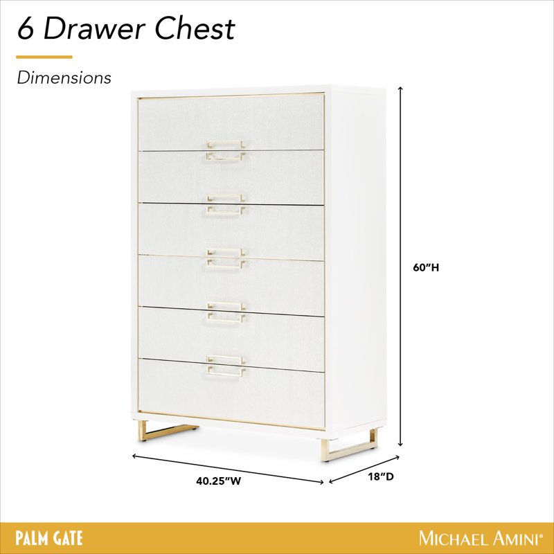 Palm Gate 6 - Drawer Dresser