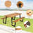 Reeside Rectangular Acacia Outdoor Picnic Table