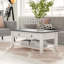 Embry Solid Wood Four Leg Coffee Table with Storage-38602003-38789240
