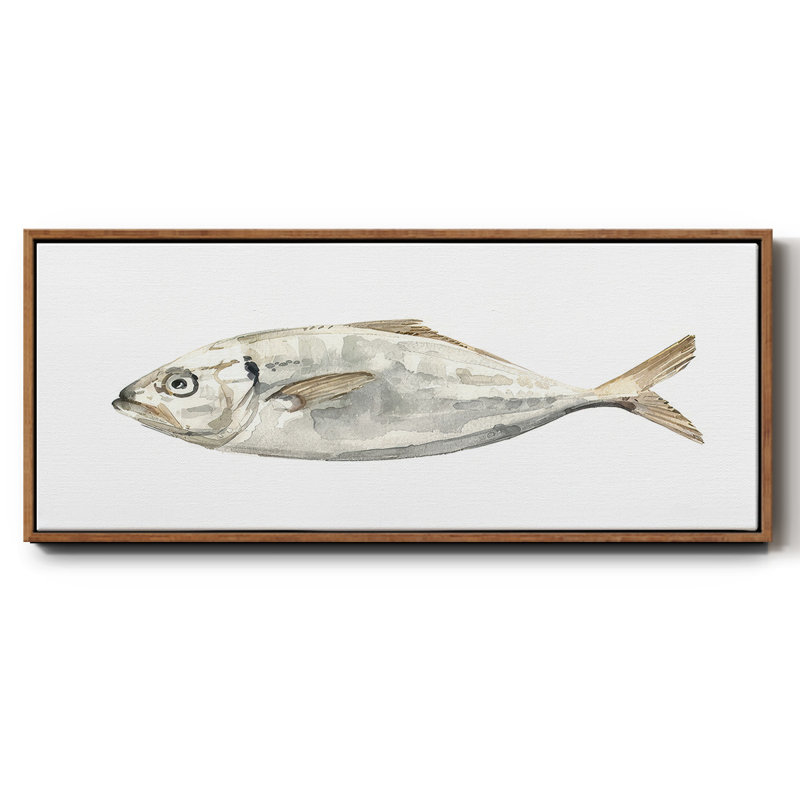 " Silver Fish I ", Walnut, 12" H x 30" W x 1.5" D