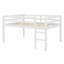 Lit mezzanine en bois avec échelle-1433508366