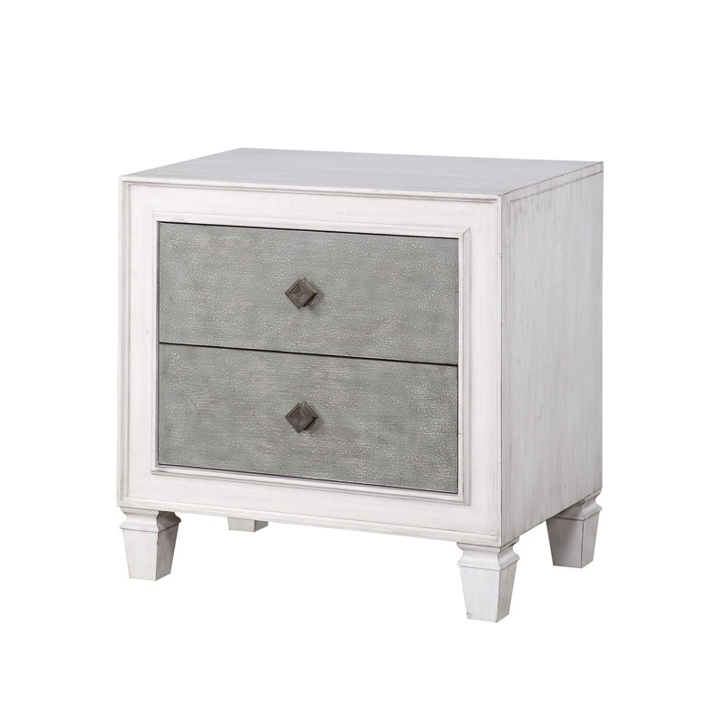 Nightstand in Rustic Finish
