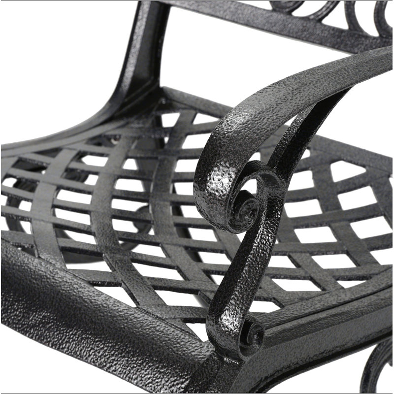 Chaise avec accoudoirs Phoenix (ensemble de 2), Bronze