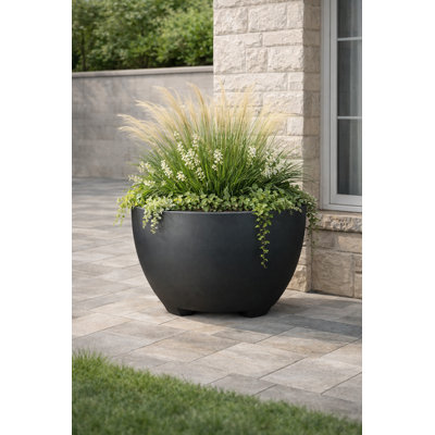 32 in. Megalos Planter - Anthracite