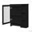 3-in-1 Bathroom Mirror Cabinet with Adjustable Shelf, Tower Bar, and High-Definition Mirror for Efficient Storage and Grooming-438064558