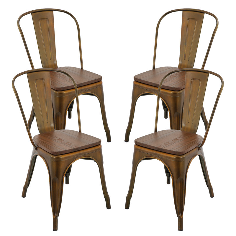 Chaise de salle à manger brage Schafer, Laiton