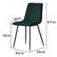Aly 50cm H Velvet Upholstered Side Chair-1884511947