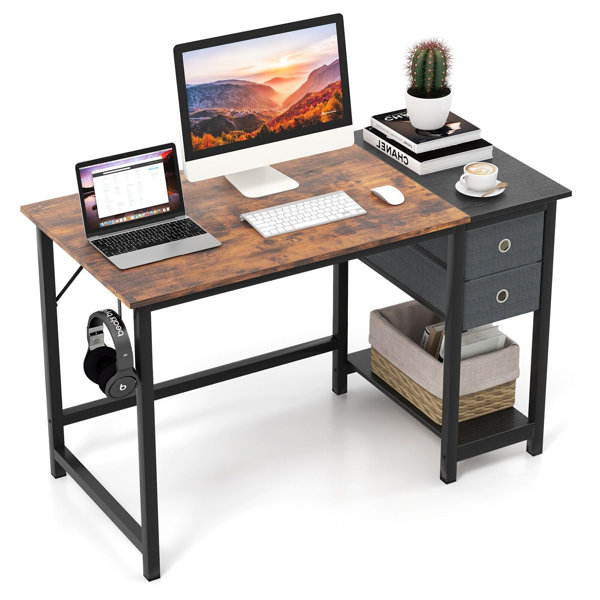 Borough Wharf Addelaide Rectangle Writing Desk | Wayfair.ie