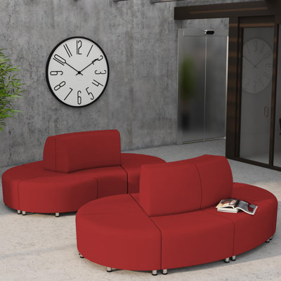 Ensemble de sièges ondulés incurvés Pro Series Connect, 6 pièces