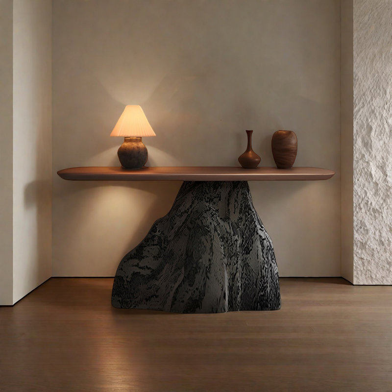 Minimalist Art Console Table, 29.53" H x 53.54" W x 11.81" D