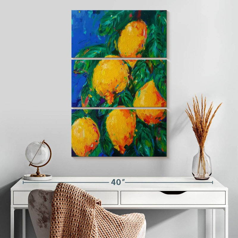 Yarlin Sorrento Citrons, H 32 po x l 20 po