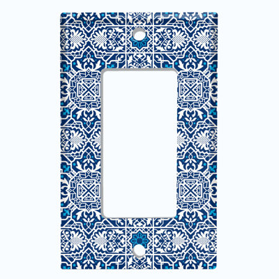 Plaque murale berçante rétro à 1 bande Vintage Elegant Tile