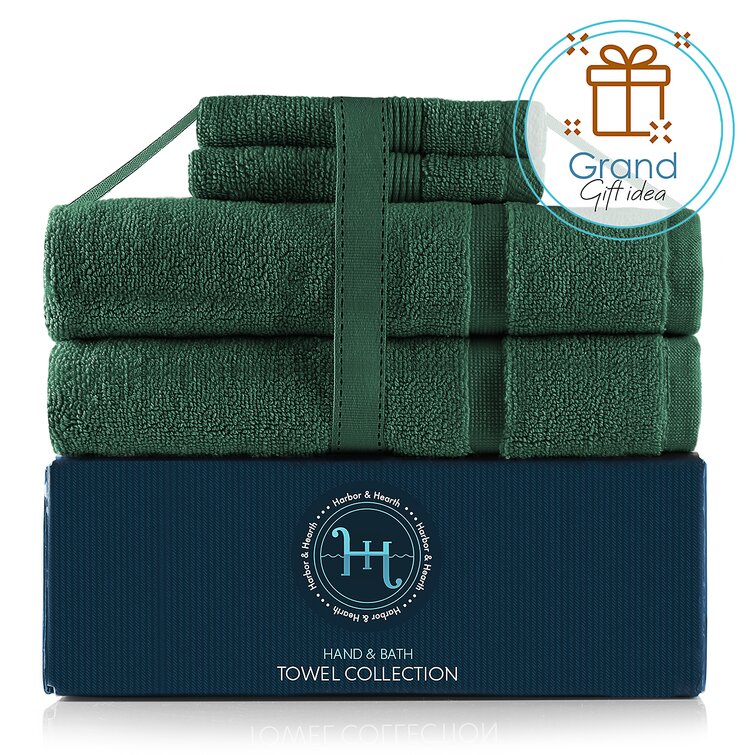 Harbor Home Egyptian Cotton Towel Collection, Bath Towels