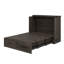 Lit plateforme pliable avec station de charge et grand tiroir de rangement-1384562346