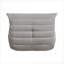 Fauteuil d'appoint capitonné en microfibre gris clair, siège simple pour adultes, mobilier de chambre à coucher-2121721928