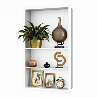 Armoire de rangement encastrée en métal
