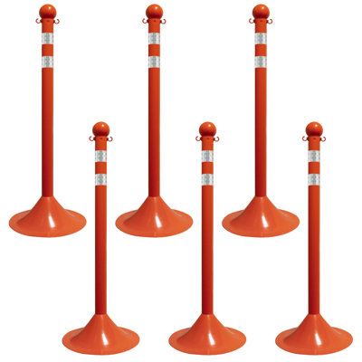 Mr. Chain 41'' H x 14'' W HDPE Stanchion System