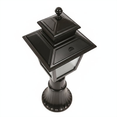 Davenport 1-Light Outdoor Pier Glass Cap Mount Light