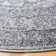 Crowborough Oriental Light Gray/Dark Gray Area Rug