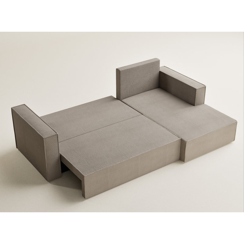 3 Seater Corner Sofa , Right Hand Facing, Beige