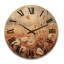 Horloge murale en bois massif Rivenburg-1719965907
