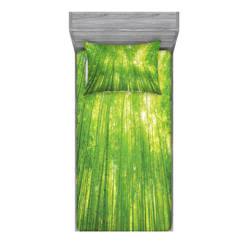 Microfiber Sheet Set, Twin Sheet Set with Fitted Sheet