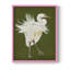 Heron Plumage I, reproduction encadrée - bois massif-451309341-451309317
