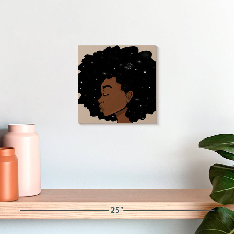 Leisha Cosmic Thoughts, 10" H x 10" W