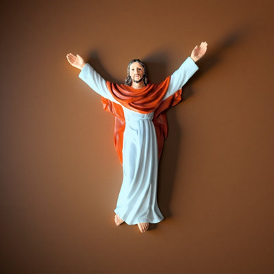 Jesus statue wall decoration