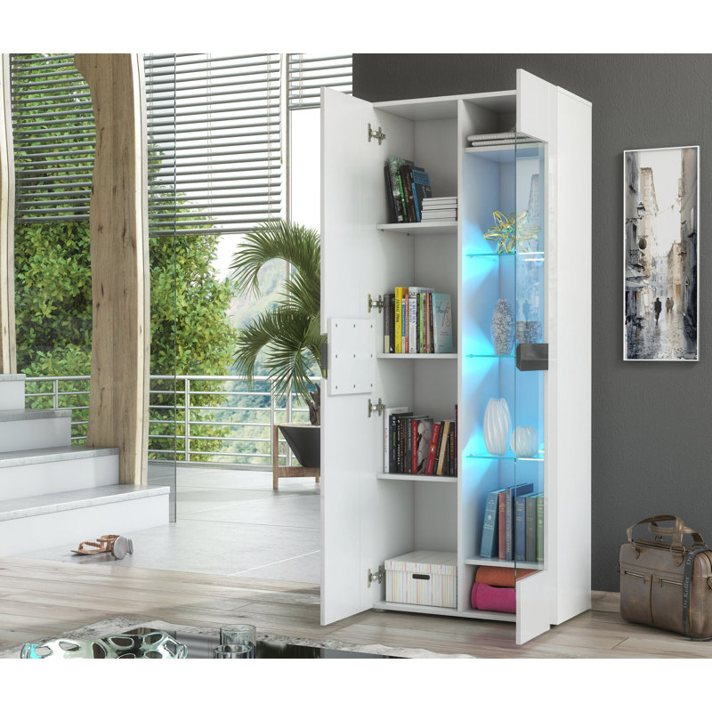Milano Display Cabinet, Blue