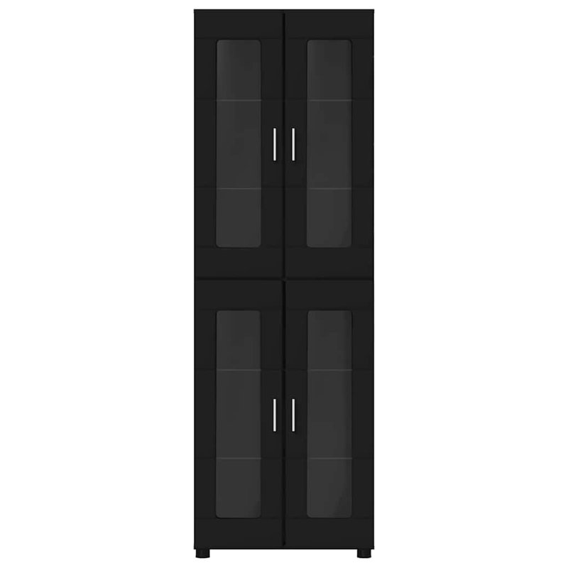 Tamoor Highboard Accent Chest, Black