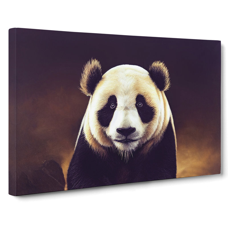 Mystical Panda - Wrapped Canvas