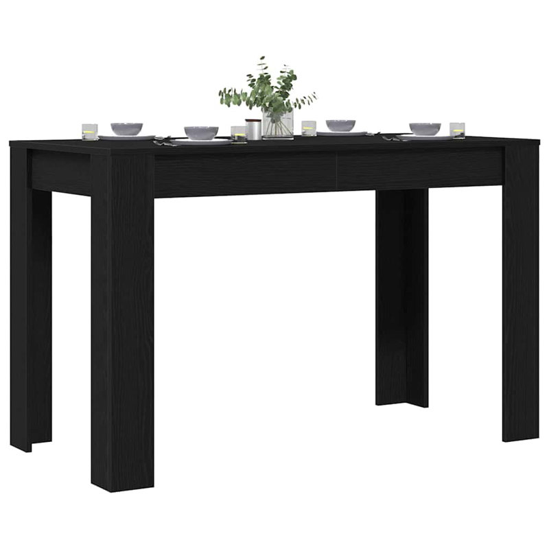 Table de salle à manger vidaXL, Chêne noir