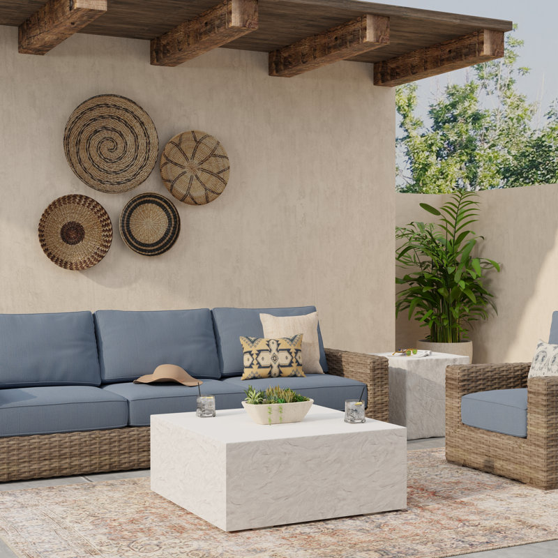 Bazaar 17'' GFR Concrete Outdoor Coffee Table
